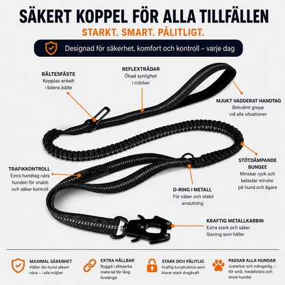 PawStrides No-Pull Hundsele